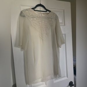 Zara sheet top/dress
